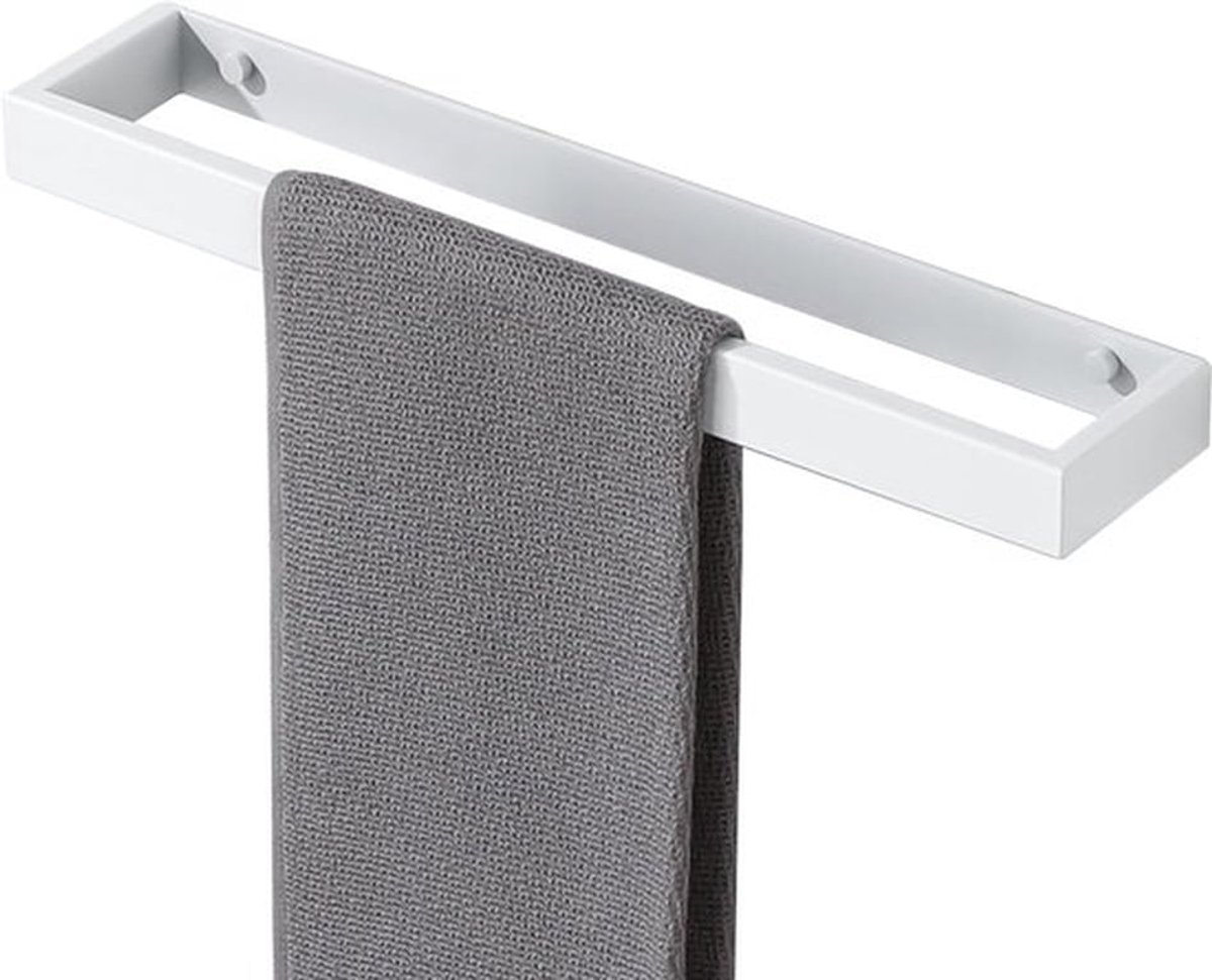 Zelfklevende Handdoekhouder - Wandmontage Handdoekrek voor Badkamer en Keuken - RVS SUS304, 40CM, Geen Boren Nodig, Ruimtebesparend en Duurzaam