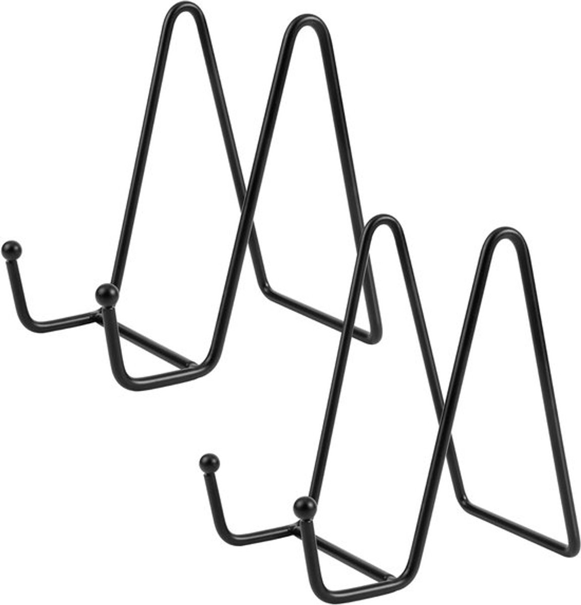 Metalen Easel Stand voor Decoratieve Borden, Foto's en Boeken - 4,5 Inch IJzeren Houder voor Foto- en Boekpresentatie