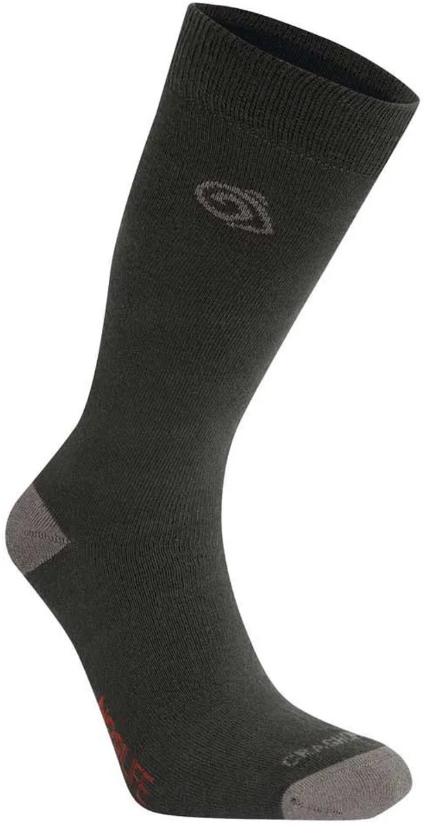 Craghoppers Nosilife Single Pack Half Lange Sokken Zwart EU 39-42