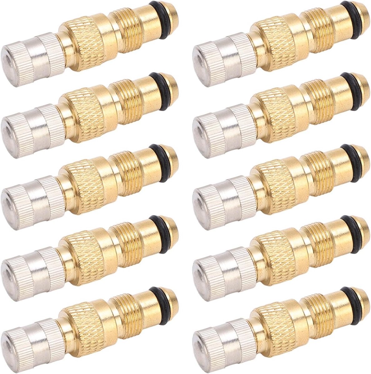 Tractor Air Liquid Valves, 10PCS Tractor Air Liquid Tyre Valve Messing Tyre Ventiel TR218A CH3 Behuizingen Vervanging: - ShopVlot