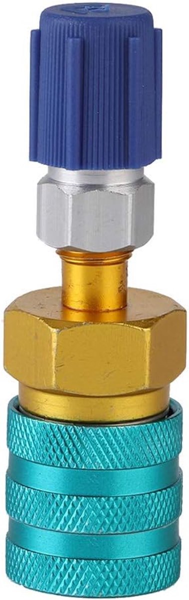 SnelShoppen - R1234YF naar R134A Lage Druk Snelkoppeling Adapter voor Auto Airconditioning - Compact en Lichtgewicht - Eenvoudige Installatie