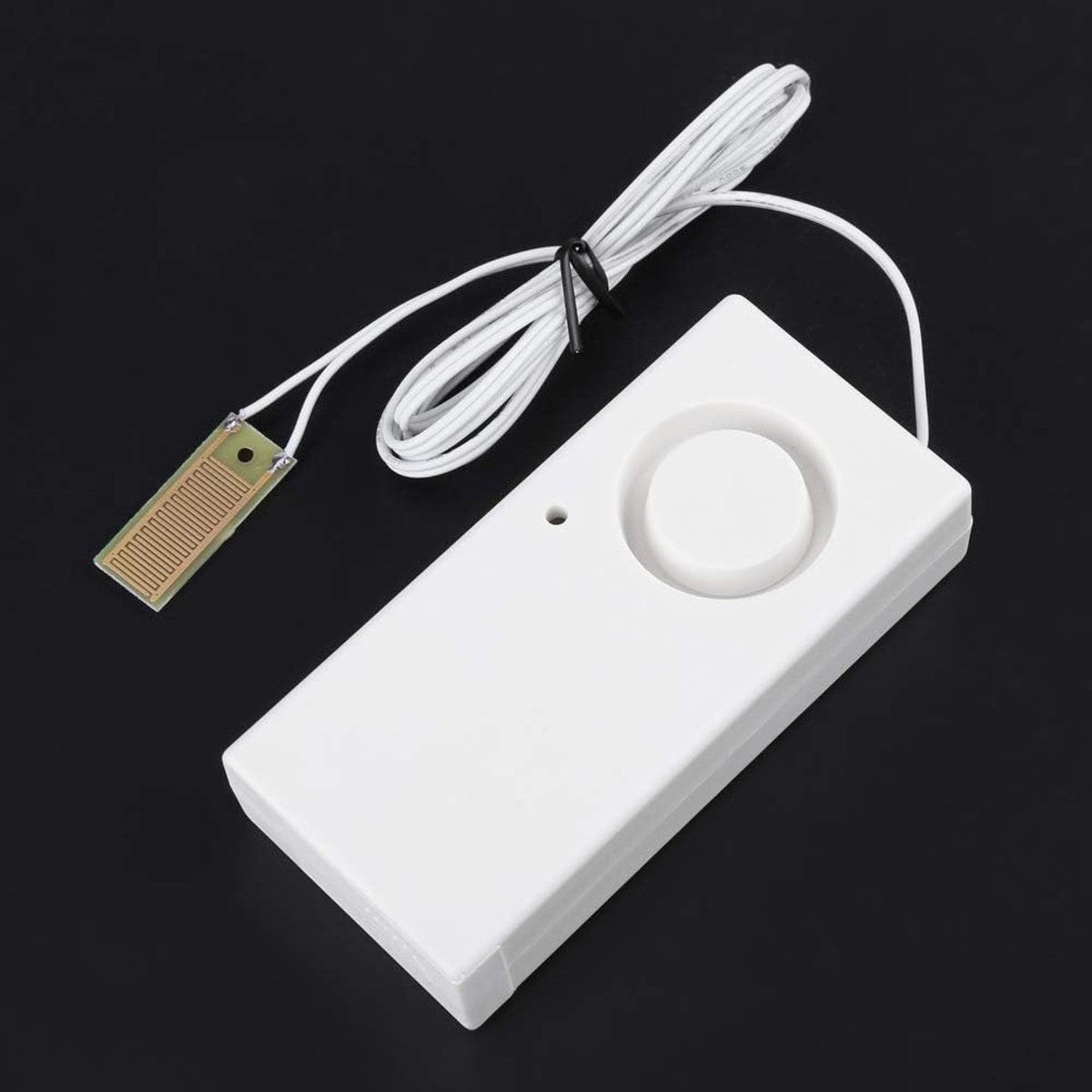 SnelShoppen - Wateroverloop sensor, waterlekkage detector, draadloze water alarm, 120 dB, slim app, lek en druppel alarm voor huis, eenvoudig en effec