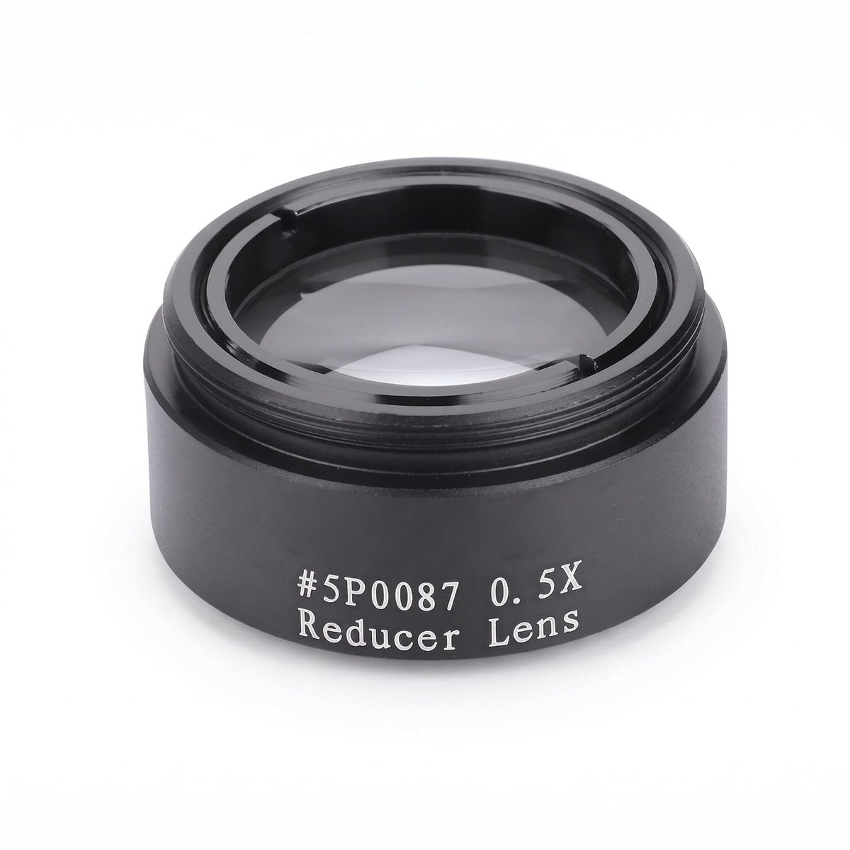 SnelShoppen - Lens met 0.5x brandpuntsafstand reductie, autofocus adapter M28.5x0.6, zwart, voor telescopen, hoogwaardige aluminium lensaccessoires