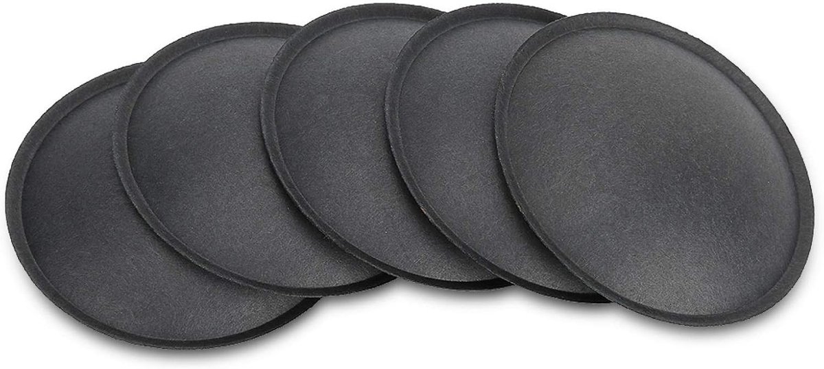SnelShoppen - 5pcs Subwoofer Hoorn Stofhoes - Beschermhoes voor Luidsprekers - 72mm - Duurzaam Hard Papier - Ideaal voor KTV en Stage - Geluidsdemping
