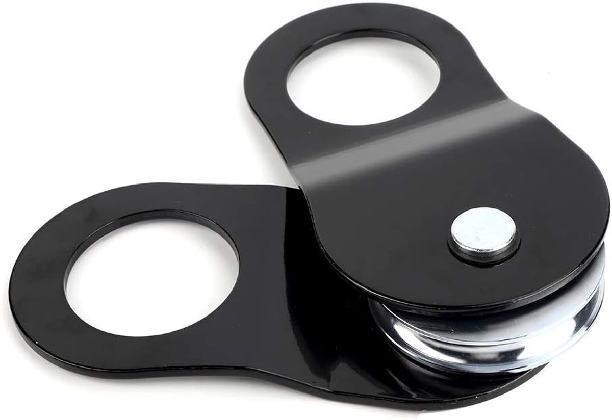 SnelShoppen - Heavy Duty Pulley Kabel Lier 22000lbs 10t, Sterke Last Trek Kabel Tensio Blok Pulley voor Werkplaats, Bosbouw, Off-road Gebruik
