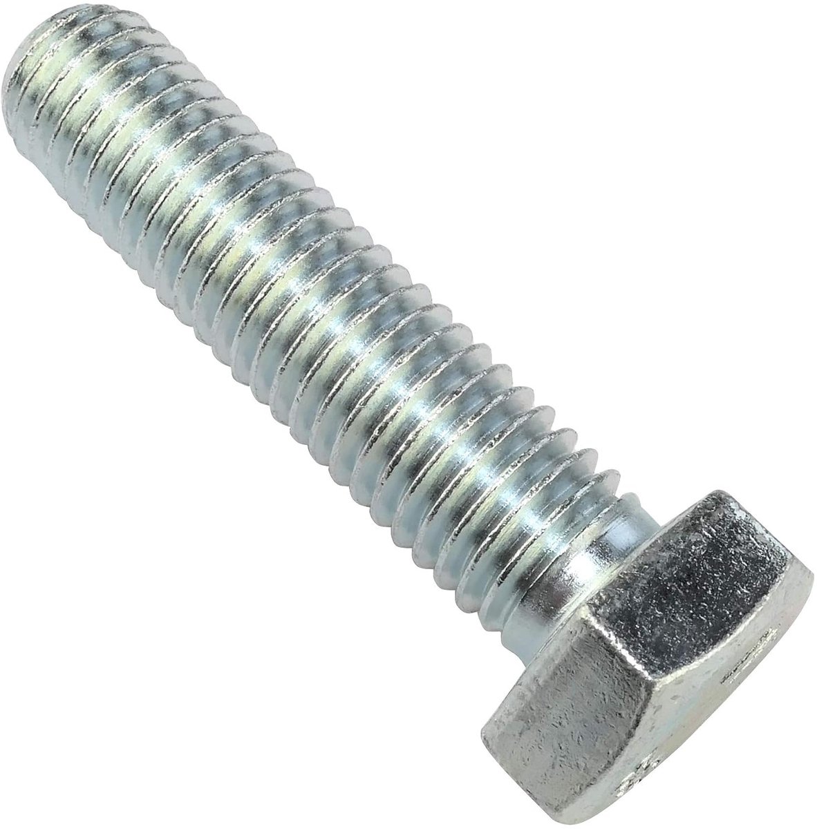 SnelShoppen - Set van 20 M12 x 50 mm Hex Hoofd Bouten - Galvaniseerd Staal - Kwaliteit Klasse 8.8 - Voor Doe-Het-Zelf Projecten en Montage
