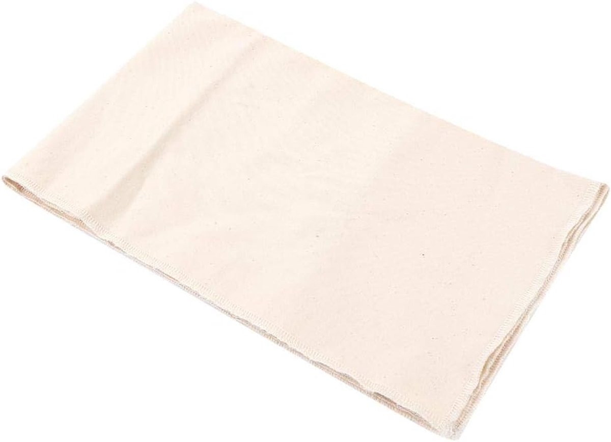 SnelShoppen - Bakdoek Katoen Bakmat 47x75 cm Dikke Bakhanddoek Herbruikbaar Voedselveilig voor Brood en Gebak in Keuken
