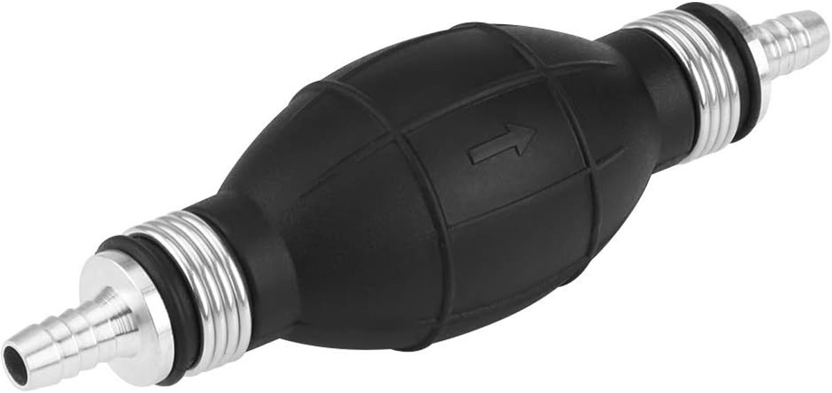 SnelShoppen - Handpomp Brandstofslang Rubber Brandstofoverdracht Vacuüm Aansluiting Voor Marine Boot (10mm) - Duurzaam en Corrosiebestendig