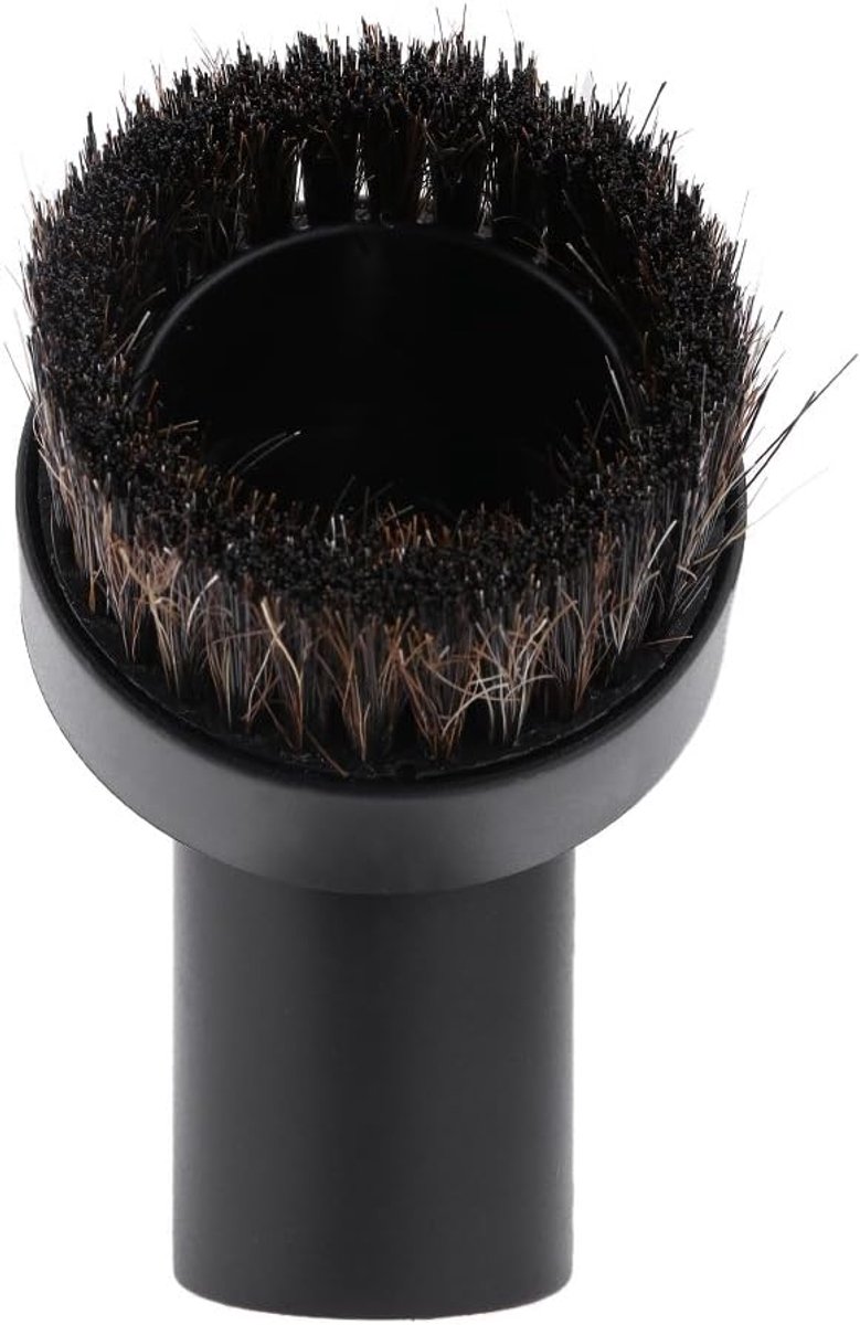 SnelShoppen - Suction Brush Meubelborstel 32mm Universele Stofzuigerborstel Staafzuiger Accessoire Paardenhaar Voor Zorgvuldig Reinigen van Meubels