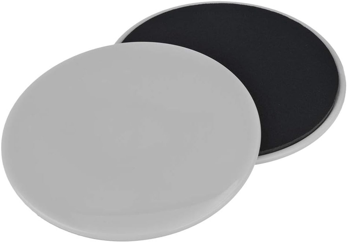 SnelShoppen - 2 Stuks Glijdende Schijven Core Sliders, Fitness Glijdende Disc voor Thuis Gym, Volledige Lichaam Workout, Yoga, Pilates, Compact en Han
