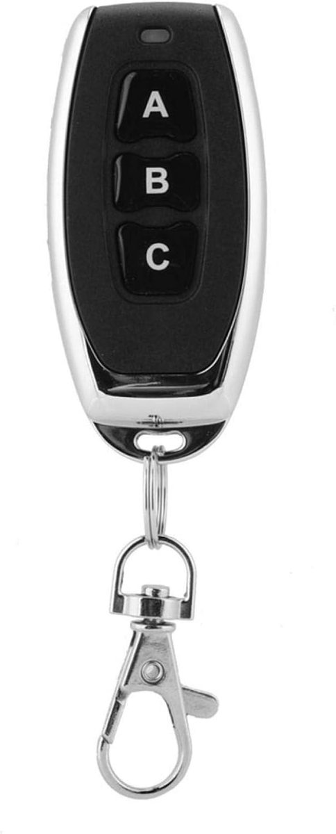 Ejoyous Universal Car Key, 3 Buttons, Hand Transmitter, Garage Door, Duplicator, Remote Control, 433.92MHz, Automatic - ShopVlot