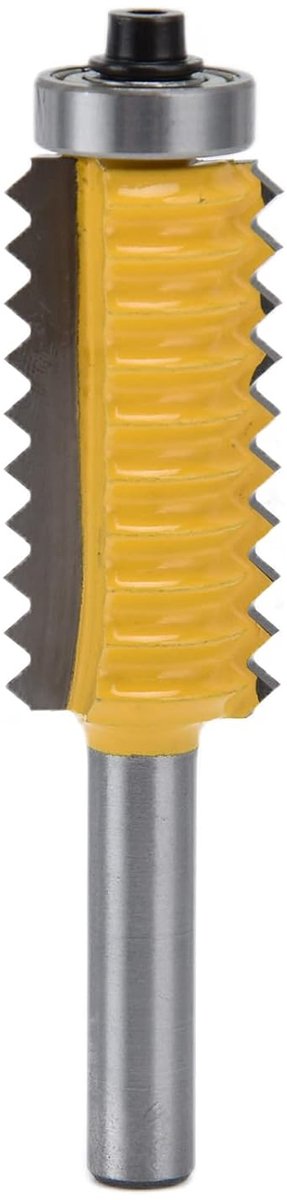 SnelShoppen - Vingerverbinding Lijm Frees Router Bit - Robuuste CNC Grond voor Timmerman - Ideaal voor Tafels, Planken en Deuren - Geen Puin, Perfect