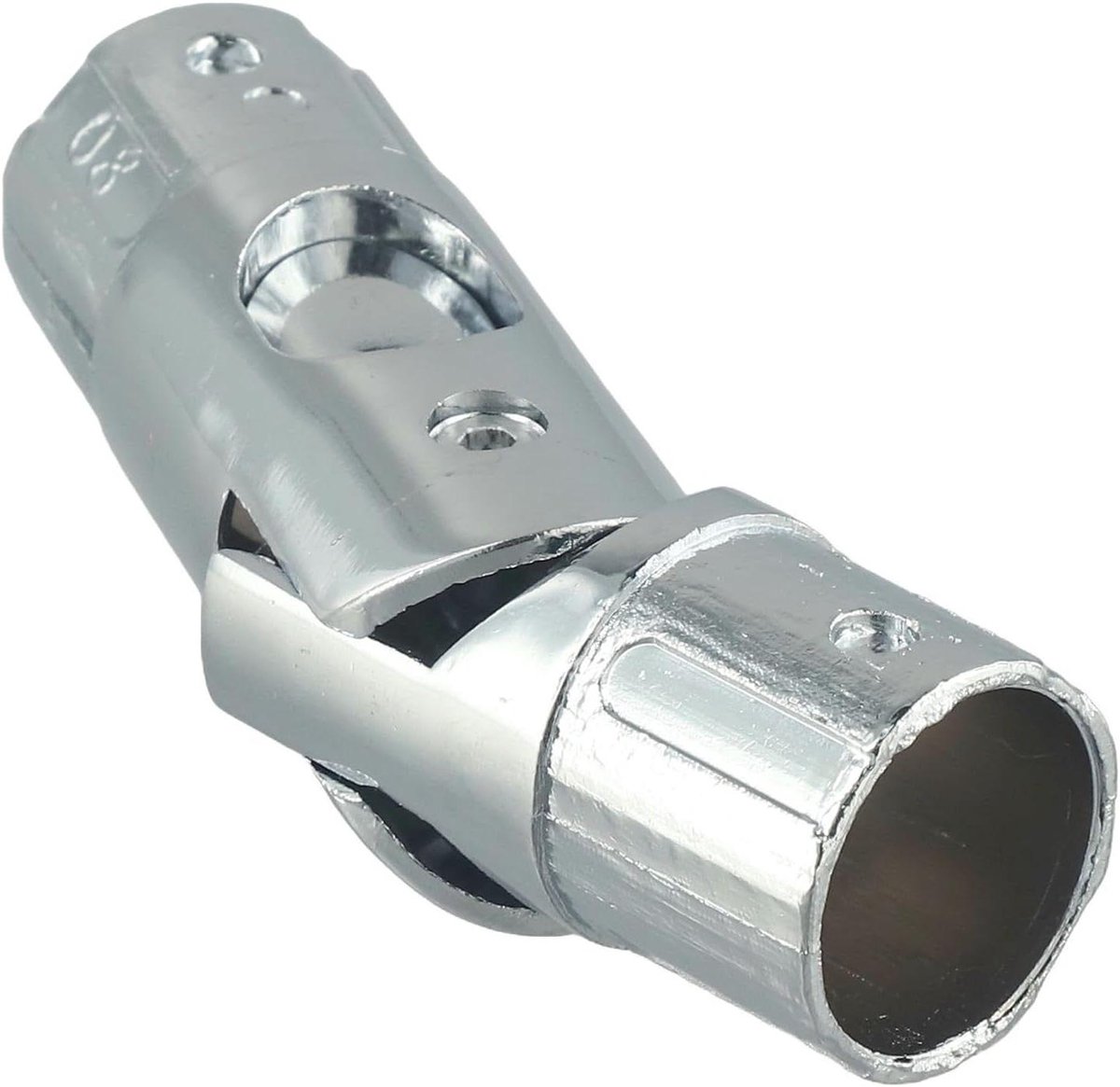 Paraplu Shaker Rotatie - Parasol Accessoire - Buitenruimte Verfraaien - Waterdicht Aluminium - 38 mm - Zilver