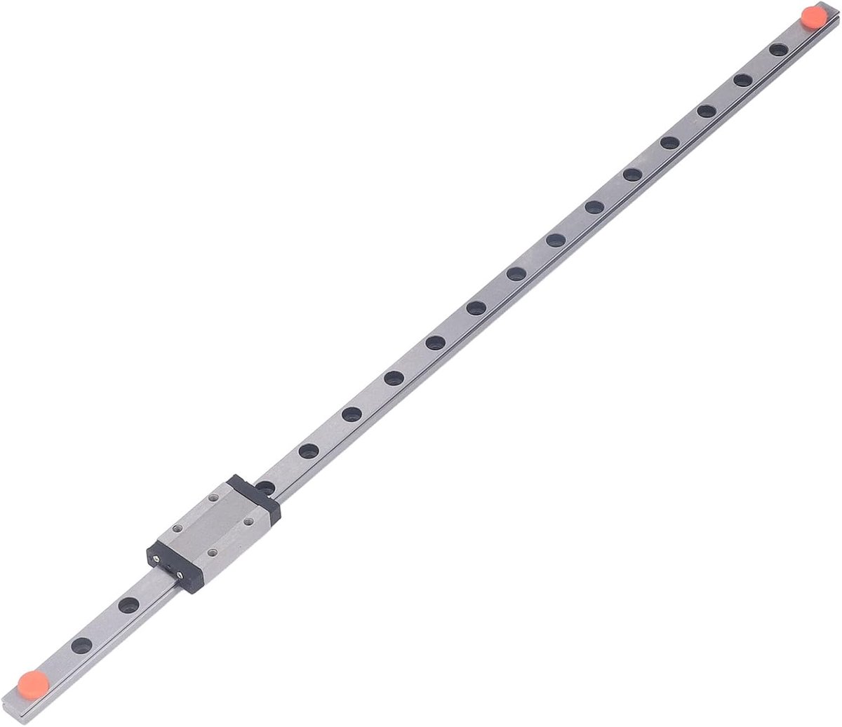 SnelShoppen - Linear Guide Rail 400mm Micro Motion Slide voor 3D Printer CNC Machine - Precisie Lager Staal, Duurzaam en Eenvoudig te Monteren
