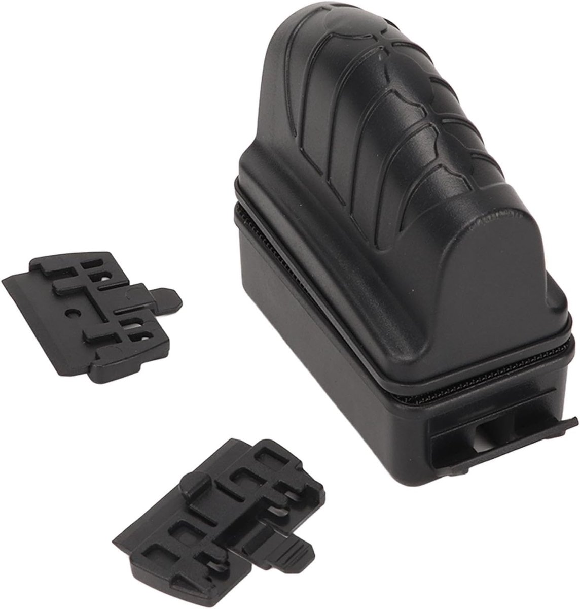 SnelShoppen - Aquarium Magnetische Reinigingsborstel - Zelfdrijvende Twee-Kops Schraper voor Algenverwijdering - Magnetische Glazen Cleaner - Zwart