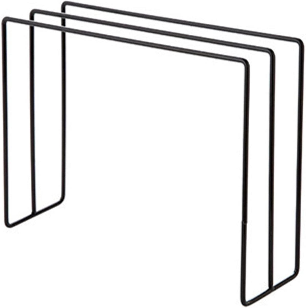 SnelShoppen - Keuken Aanrecht Afwasrek, Ijzeren Theedoek Houder, Staande Doek Rack voor Keuken of Badkamer Wastafel, RVS Materiaal (Zwart)