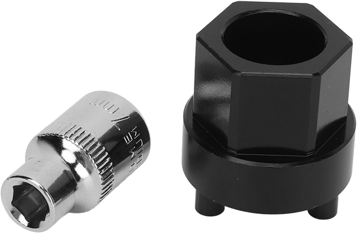 SnelShoppen - Tools Voor Compressor Koppeling Extractor, AC Compressor Clutch Hub Verwijderaar met 7mm Connector en 3/8 Inch Aandrijving voor Compress