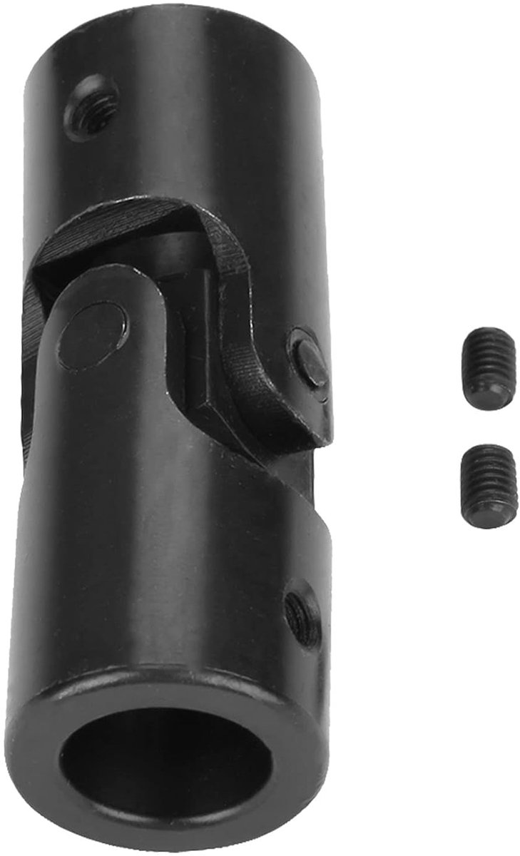 SnelShoppen - 20mm Universele Cardan Joint, Stuuras U-Joint, Aandrijving Koppeling Motorverbinding, DIY Stuurkoppeling voor Modelauto's en Schepen, 20