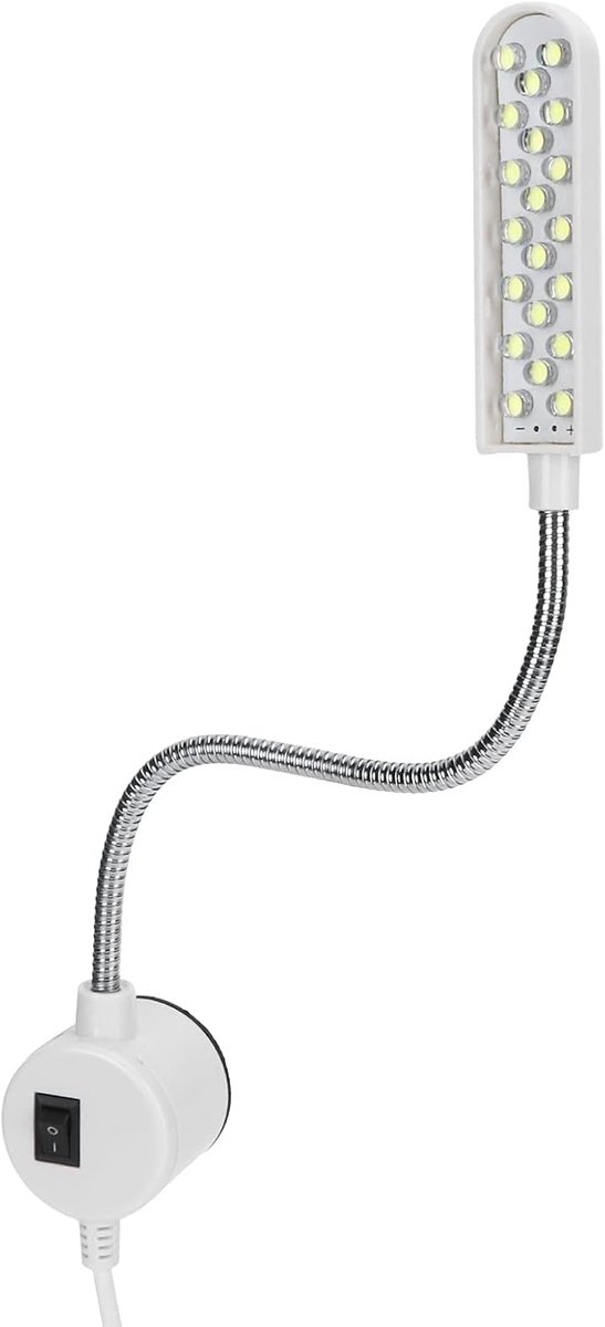 SnelShoppen - Naaimachinelamp Zwanenhalslamp AC110-250V Energie-Efficiënt voor Fabrieken, Slaapkamers, Studio's en Kelders