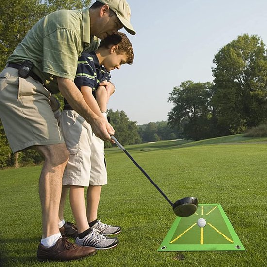 Golf Trainingsmat voor Swinganalyse, Houdingscorrectie en Divot Beheersing - Ideaal voor Binnen en Buiten (50x25cm) van GOLF — afbeelding 2