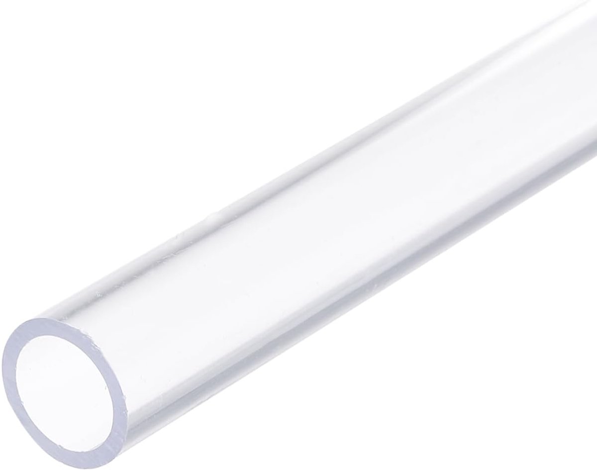 SnelShoppen - PVC Harde Tuinslang Transparant 15mm 5/8 Inch ID 20mm OD 12 Inch Hoogwaardige Waterleiding voor Aquarium, Vijver, Serre en Tuin