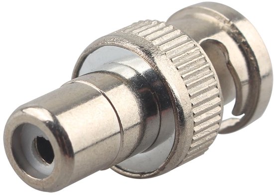 10PCS BNC Male to RCA Female RF Coaxial Connector Coax RG6 Coupler ...