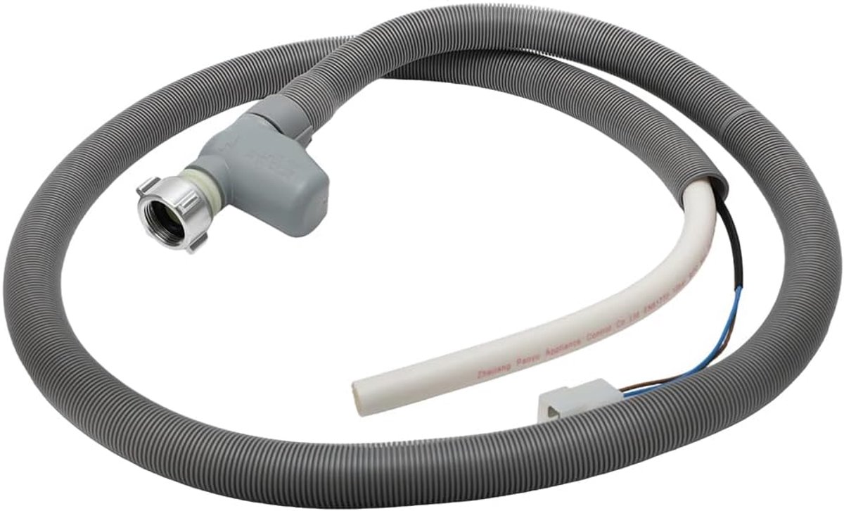SnelShoppen - Aquastop Aansluitslang 1.85 m, Universele Wasmachine en Afwasmachine Slang, Multifunctionele Verlengslang voor Afvoerbuizen, 3/4" Slang,