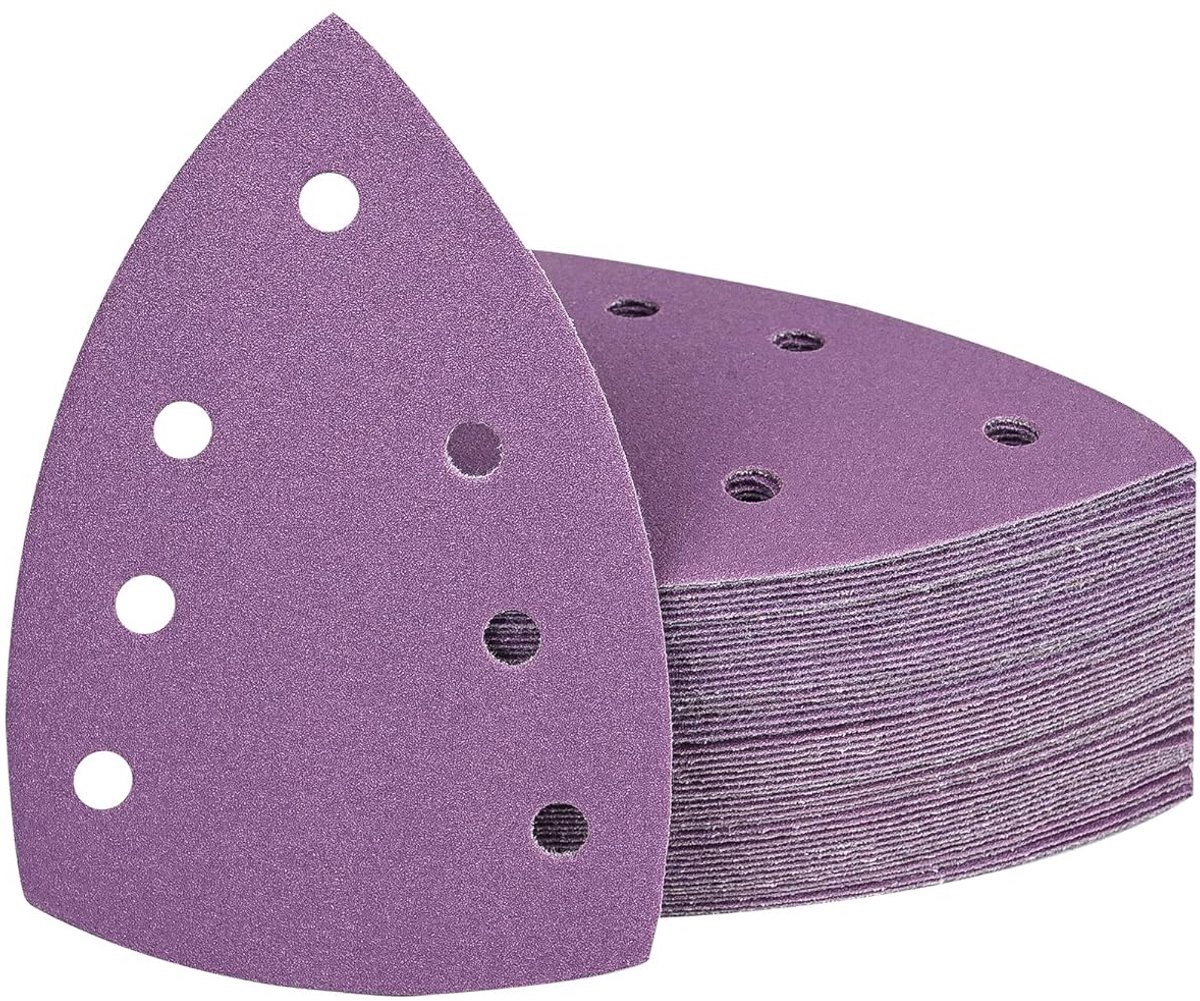 SnelShoppen - 21 Stuks Schuurpapier 100 x 150 mm Keramisch Aluminium Oxide 240 Korrels voor Detail Schuurmachines - Geschikt voor Droog/Nat Gebruik (D