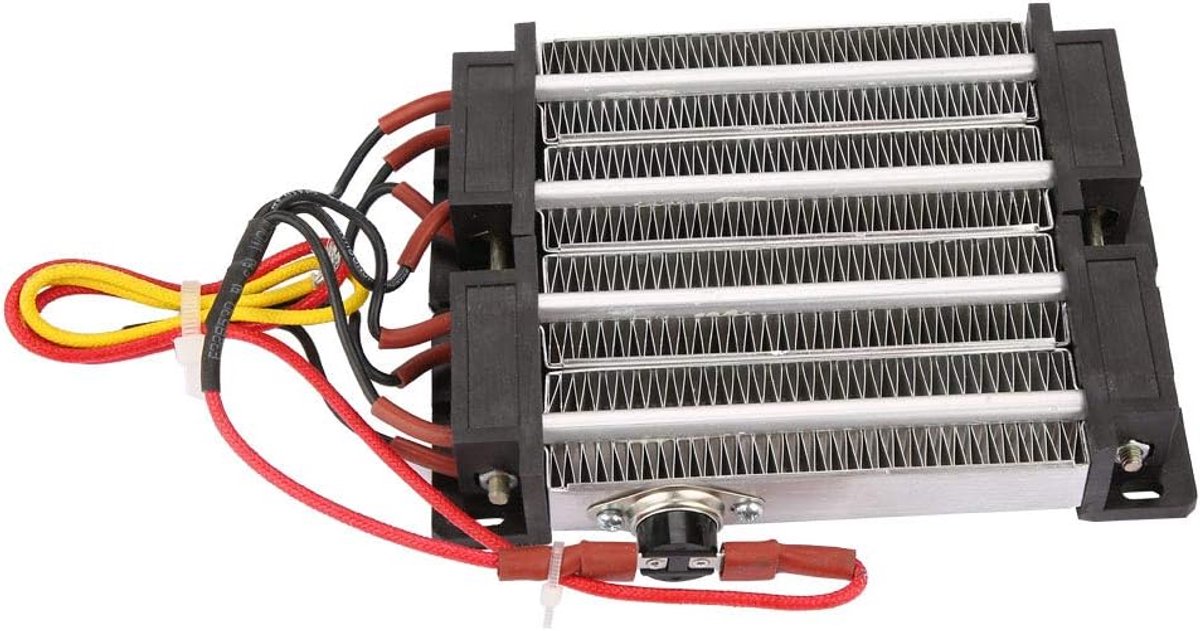 SnelShoppen - 110v/220v 1000w Verwarmingselement met Geïsoleerde Keramische Kachel voor Thuis, Tuin, Camping en Feestjes - Energiezuinig en Veilig