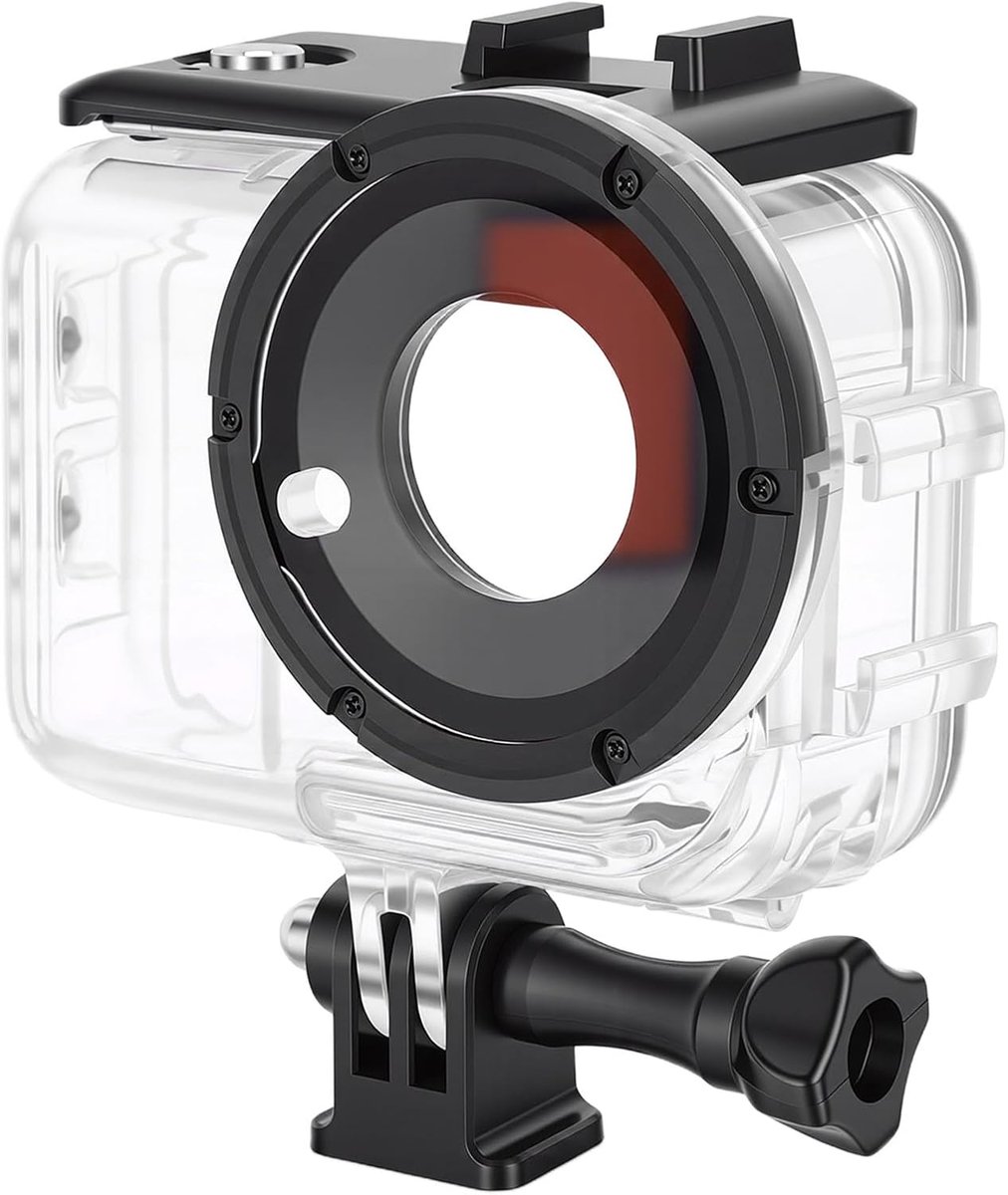 SnelShoppen - CCYLEZ GO Ultra Duikcase 50m Waterdicht Anti-kras Schokbestendig voor Onderwaterfotografie, Transparant