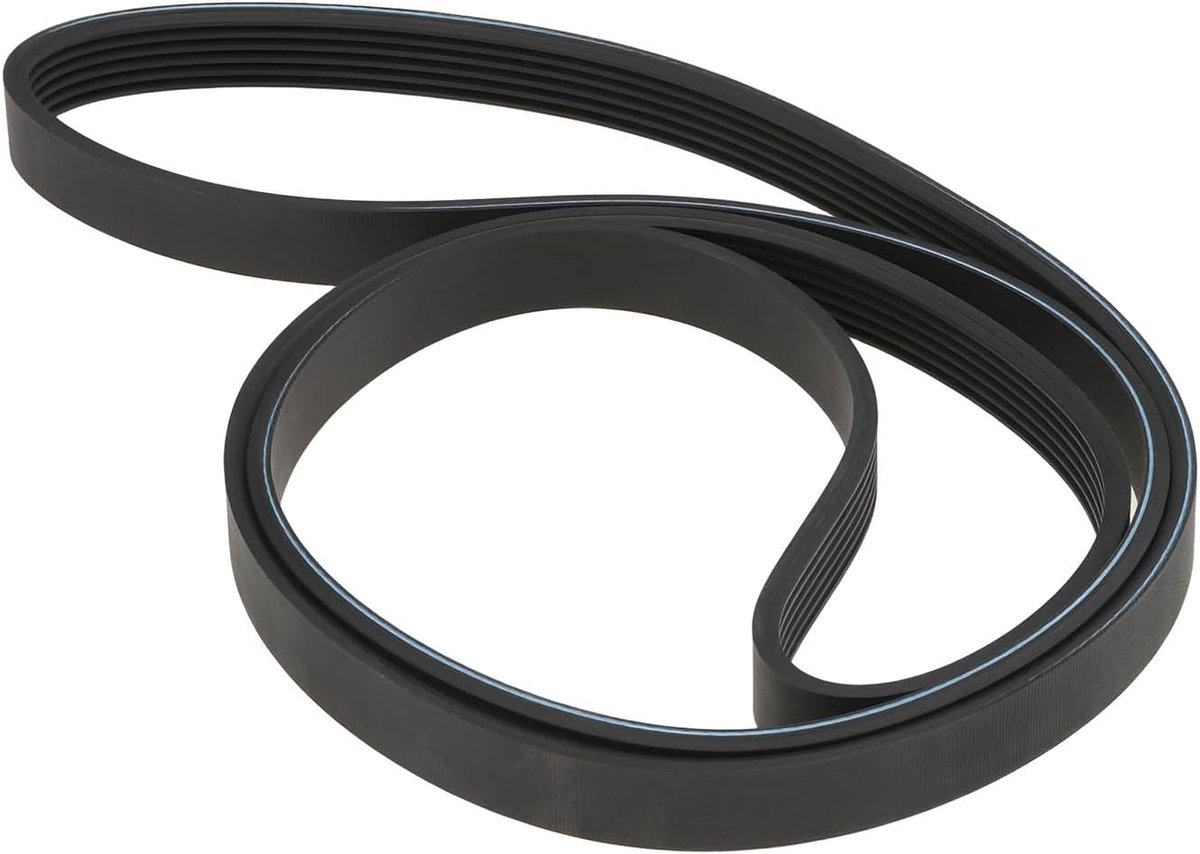 SnelShoppen - Luchtcompressor Drive Riem 505J6 50 inch 6 Rib 5 Groeven Rubber Vervanging voor Onderhoud van Luchtcompressoren