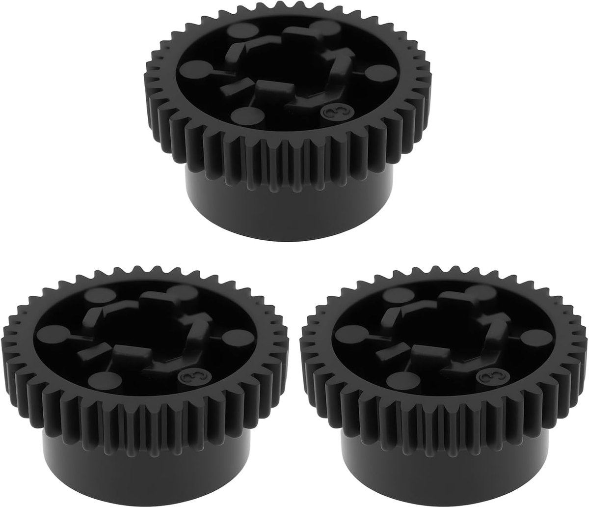SnelShoppen - 3 Stuks Printer Voeder Tandwiel Compatibel met EPSON 1039507 - SPUR Gear 20 FX890 FX2190 LQ590 LQ2090 - 21x16x11mm - Verbeter Paper Feed
