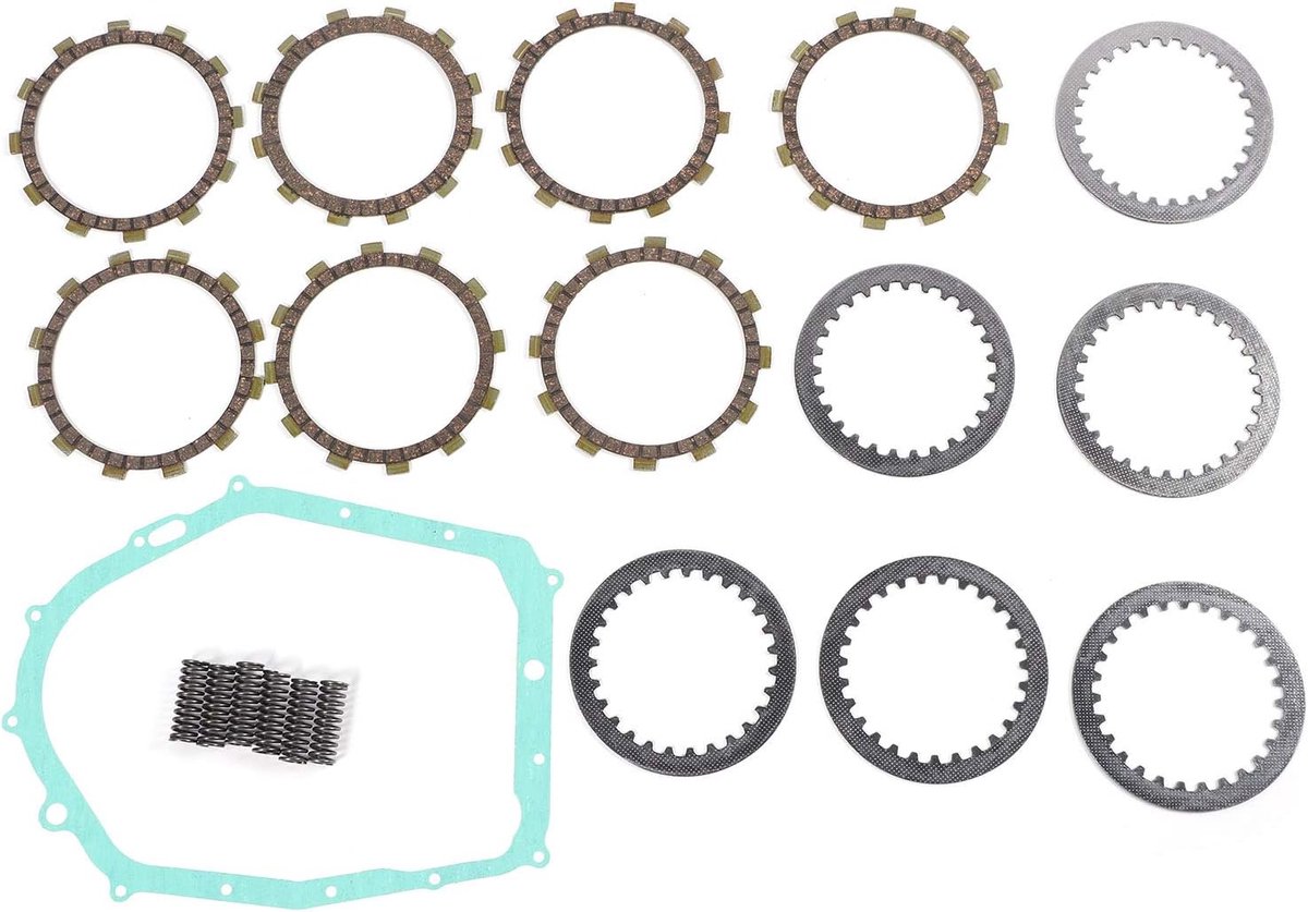 SnelShoppen - Heavy Duty Koppeling Kit met Frictieschijven en Pakking Geschikt voor 350 YFM350R YFM350RSE2 Special Edition II YFM350RSE Special Editio