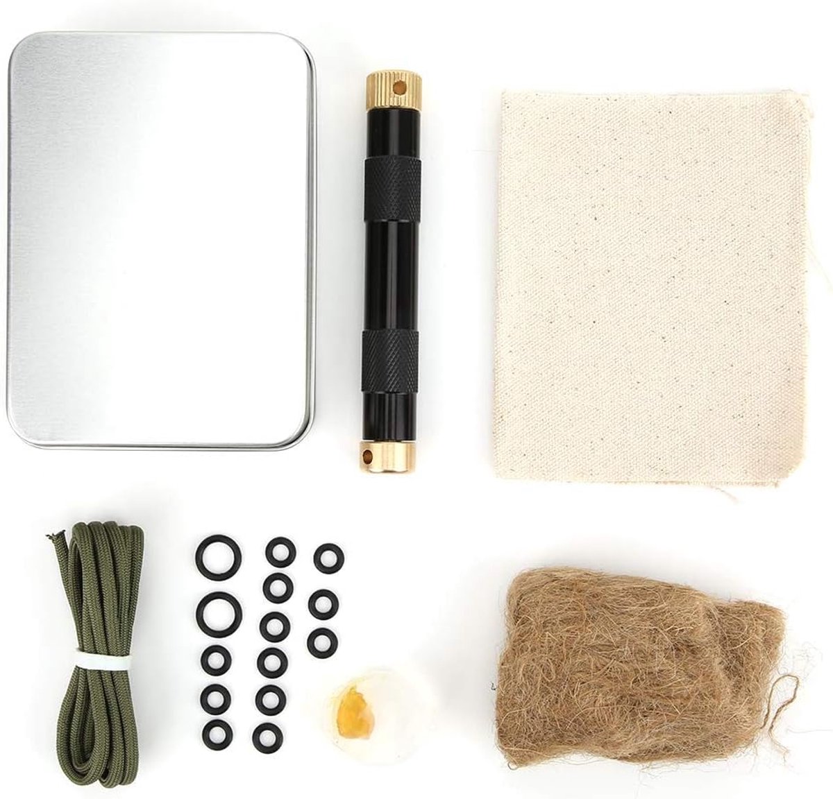 Vuurblazer 13 x 2 cm - verstelbare aluminiumlegering - messing - ideaal voor kamperen - ShopVlot