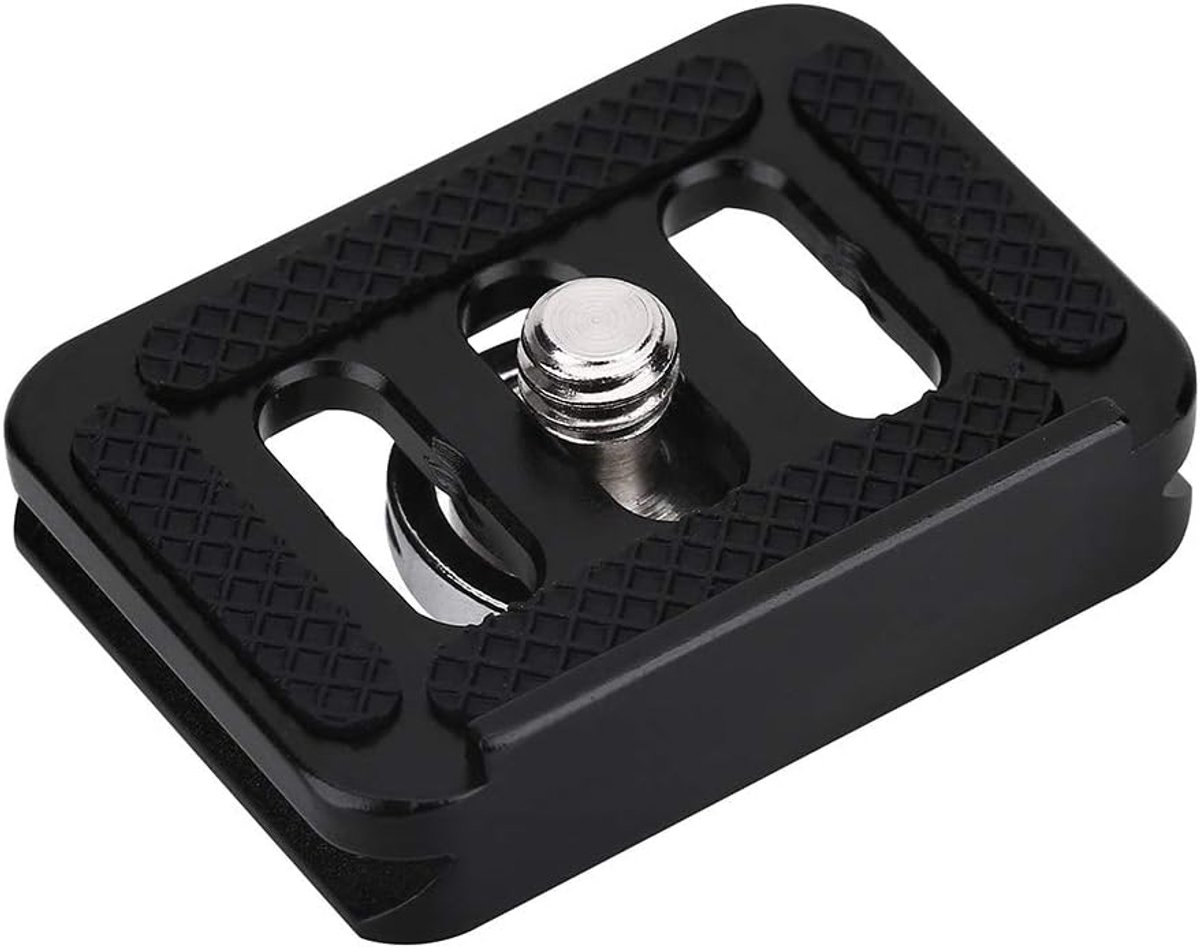 SnelShoppen - Vbestlife Quick Release Clamp Adapter - Mini Portable Aluminium Legering Snelle Bevrijdingsplaat Camera Bevestiging - Geschikt voor SIRU