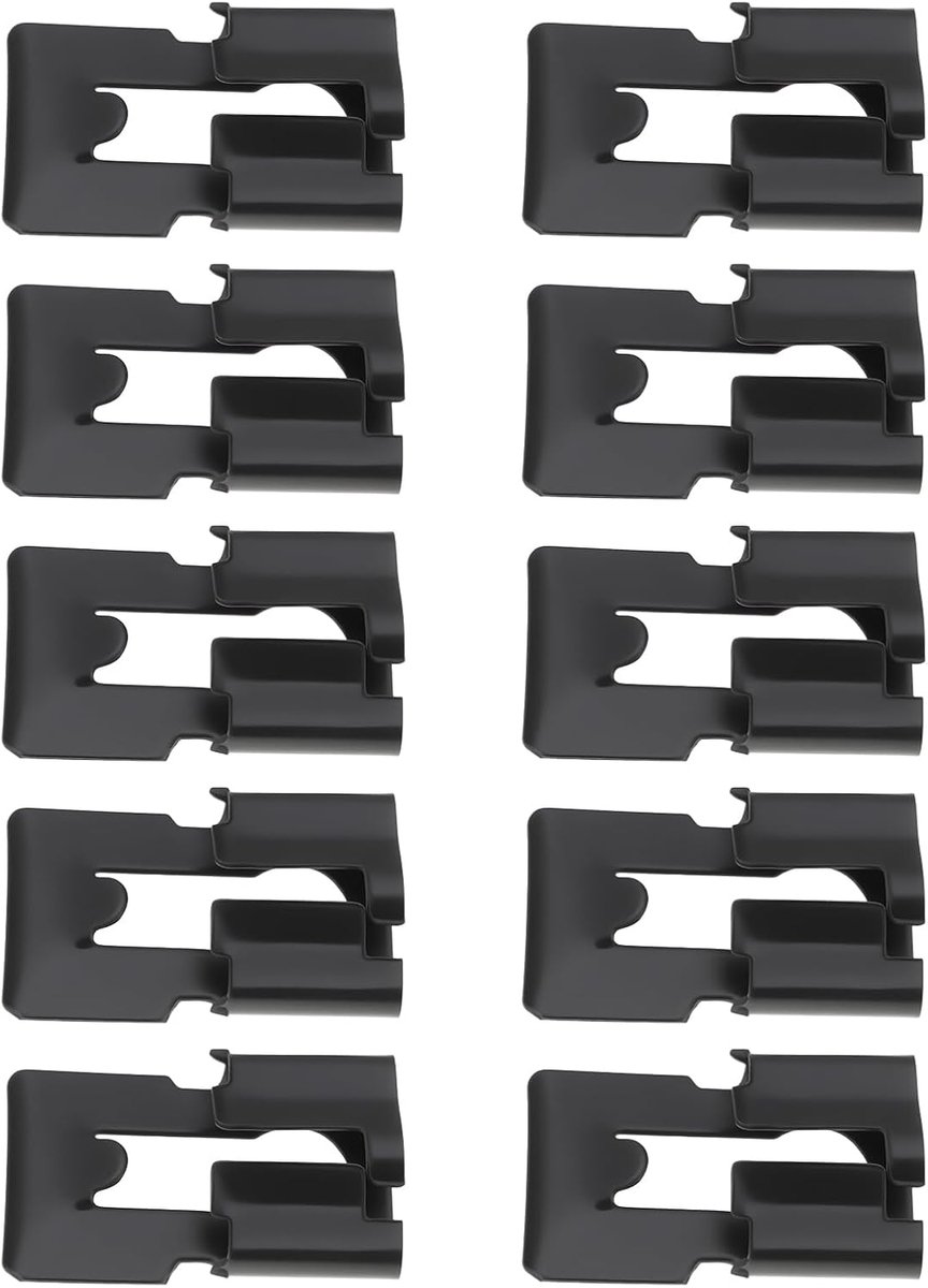 SnelShoppen - 10 Stuks Auto Deurpaneel Clips 20x14,8x11,9mm Compatibel met Pontiac, Oldsmobile, Cadillac - Stabiele Bevestiging voor Deurslot