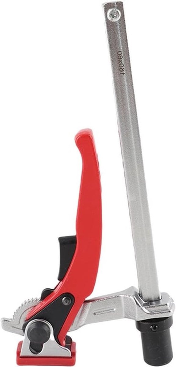 Snelle Bevestigingsklem voor Bureau, 20mm Basis, 13.5 x 6.5 mm Gidsrail, Zelfuitlijnend, Ratchet Mechanisme, Ideaal voor Houtbewerking en Klussen