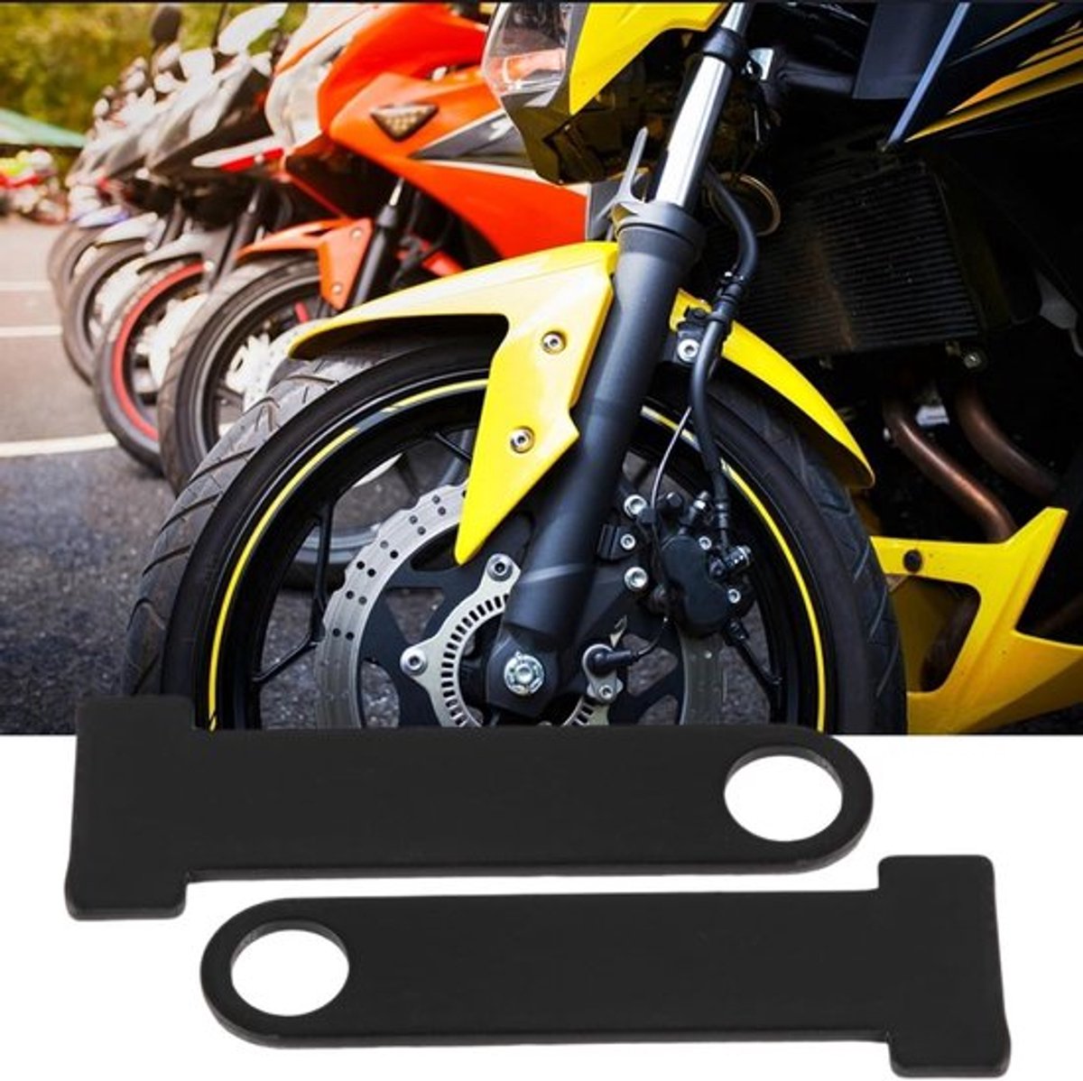 Universele D-ring Helm Beveiliging voor Motorfietsen - Stalen Ring Slot voor Helm en Handvat