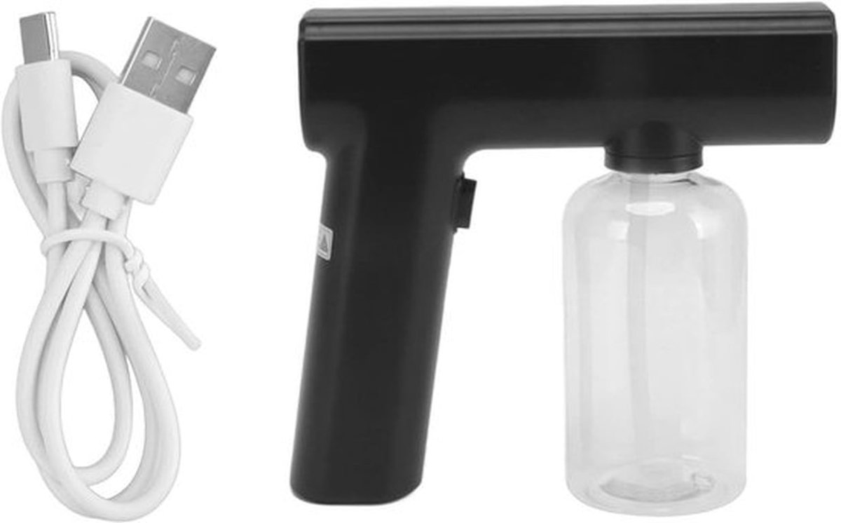 Draagbare Nevelmachine - Lichtgewicht Handheld Nevelaar met Oplaadbare Batterij voor Thuis en Auto, Ideaal voor Desinfectie en Verneveling