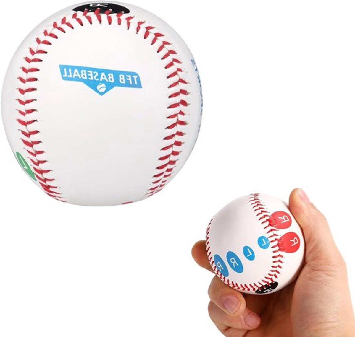 Honkbal-pitchingtrainer voor beginners - Oefen met vingerplaatsing en meerdere griptechnieken voor jongeren en volwassenen