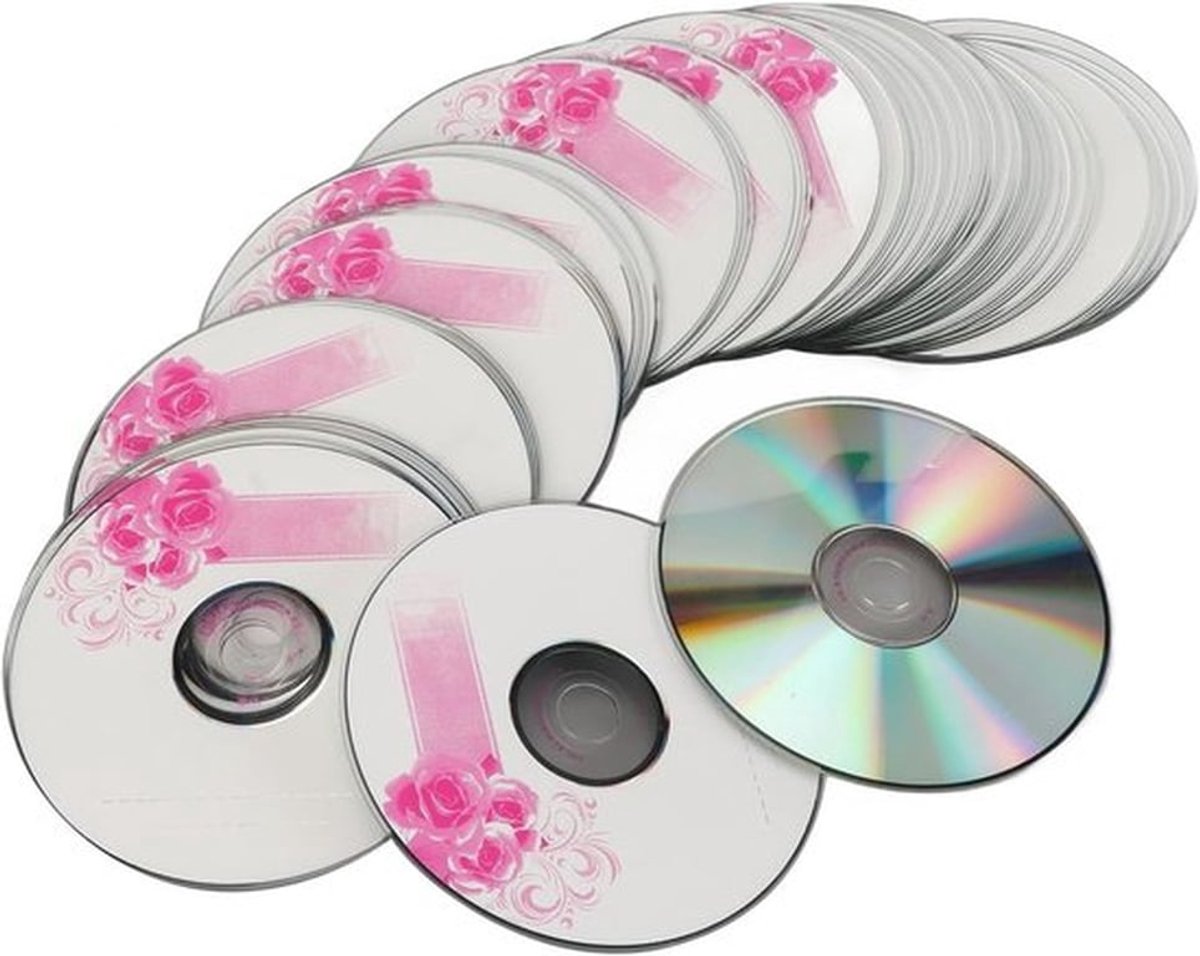 Lege CD-R Schijven voor Muziek en Gegevensopslag, 52x Snelheid, 730 MB, Geschikt voor CD-R Drives en Digitale Afbeeldingen