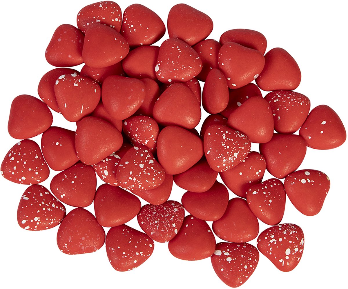BrandNewCake Red Velvet Chocolade Hartjes 80g