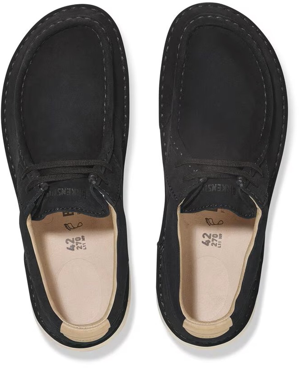 Birkenstock Veterschoen Pasadena 1029658 Breed Taupe