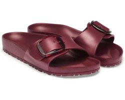 Birkenstock Slippers Madrid Big Buckle EVA 1033116 Zinfandel Bordeaux