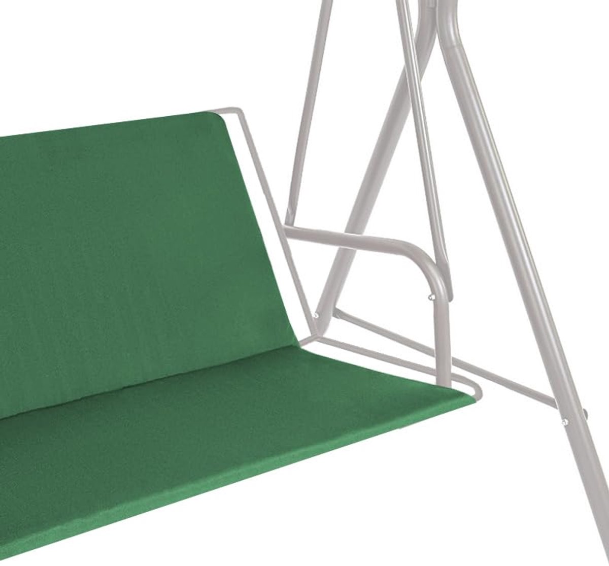 SnelShoppen - Weerbestendige Hoes voor Schommelbank 106x150 cm Groen, Bescherming tegen Regen en Zon voor Tuin en Balkon