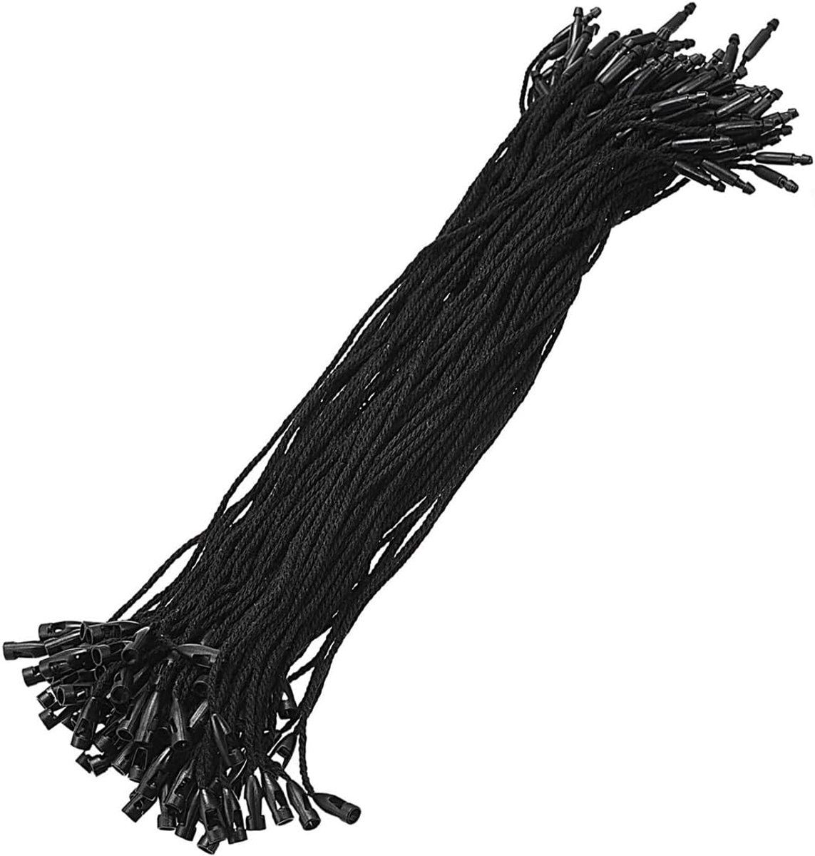 SnelShoppen - Multifunctionele Hangende Kralen Ropes Buckles Label Ropes voor Kleding Labels en Sluitingen - Stevig en Duurzaam Plastic - Set van 10 -