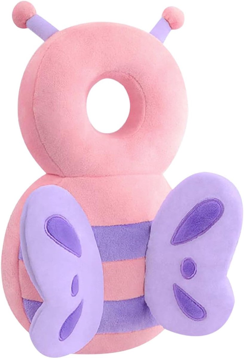 SnelShoppen - Baby Hoofd Bescherm Backpack, Verstelbare Hoofdsteun Veiligheidskussens voor Peuters, PP Katoen, 4-24 Maanden, Ideaal voor Leren Lopen e