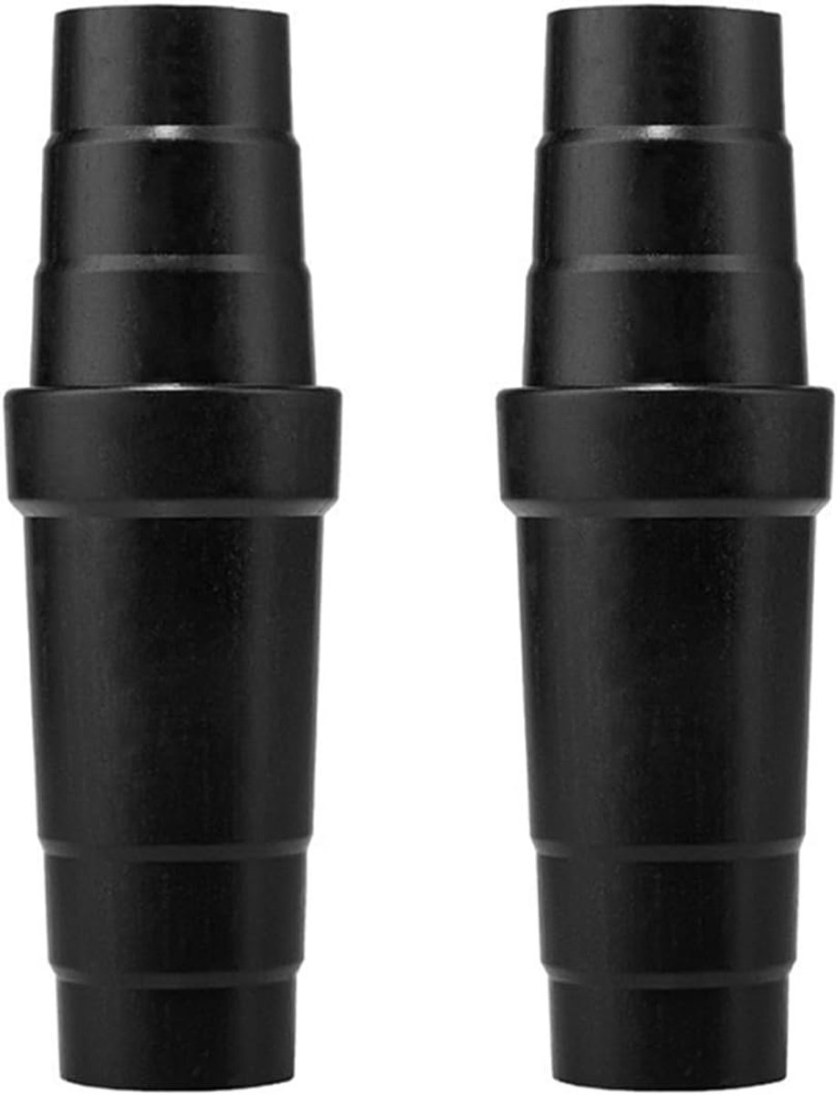 SnelShoppen - Stofafzuigslangadapter 31,5mm-45mm - Universele Stofzuigeradapter - Duurzaam PVC - Set van 2 Stuks - Flexibel en Lichtgewicht - Voor Pow