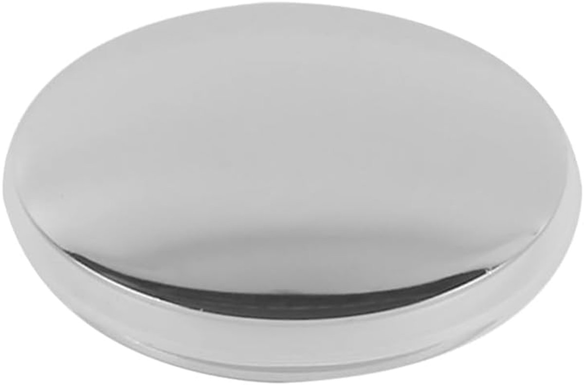 SnelShoppen - 36mm Messing Gepolijst Chrome Pop Up Afvoerdeksel Vervanging voor Wasbak Afvoer Gaatje voor Badkamer Keuken