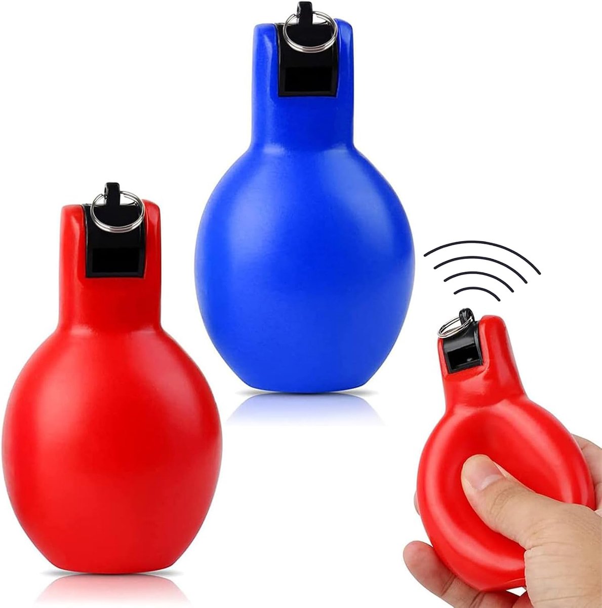 Handfluit Set van 2 - Hygiënisch PVC - Veilig voor Trainers - Ideaal voor Sport en Training - ShopVlot